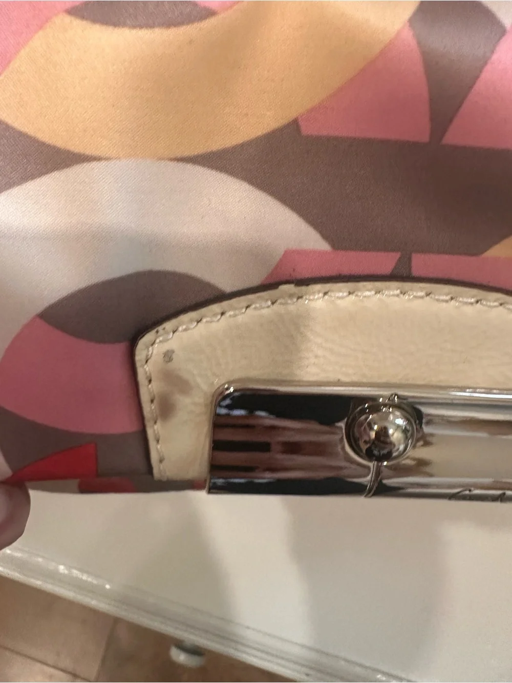 Coach Colorful Geometric Shoulder Bag